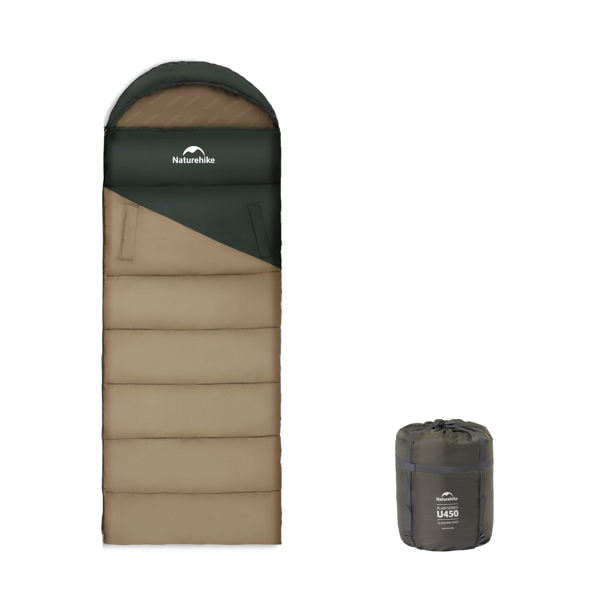 Solora™ U450 Hooded Synthetic Sleeping Bag 39°F / 4°C