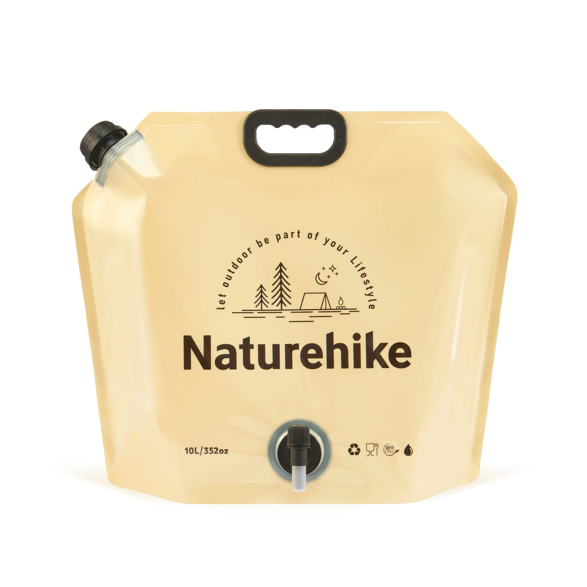 10L Foldable Water Bag with Tap