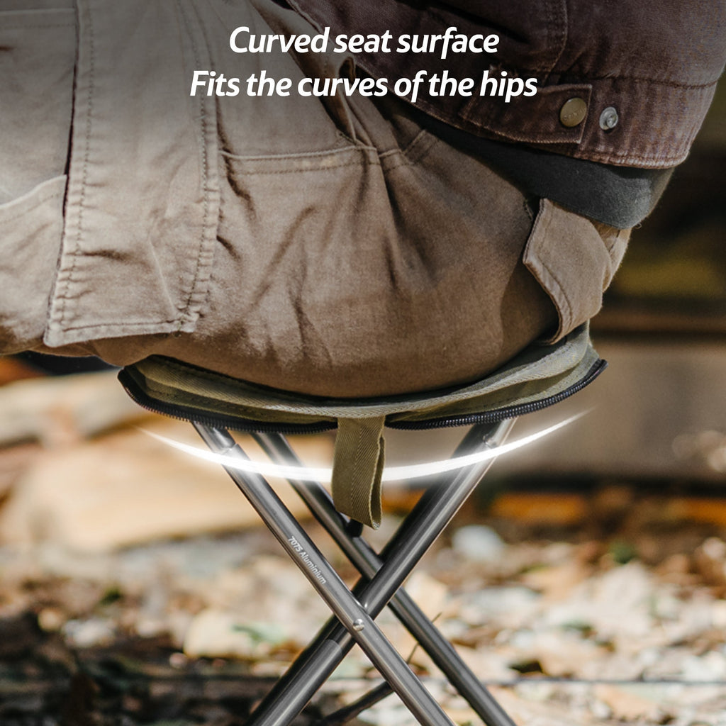 PeakLite™ XL01 Ultralight Folding Camping Stool