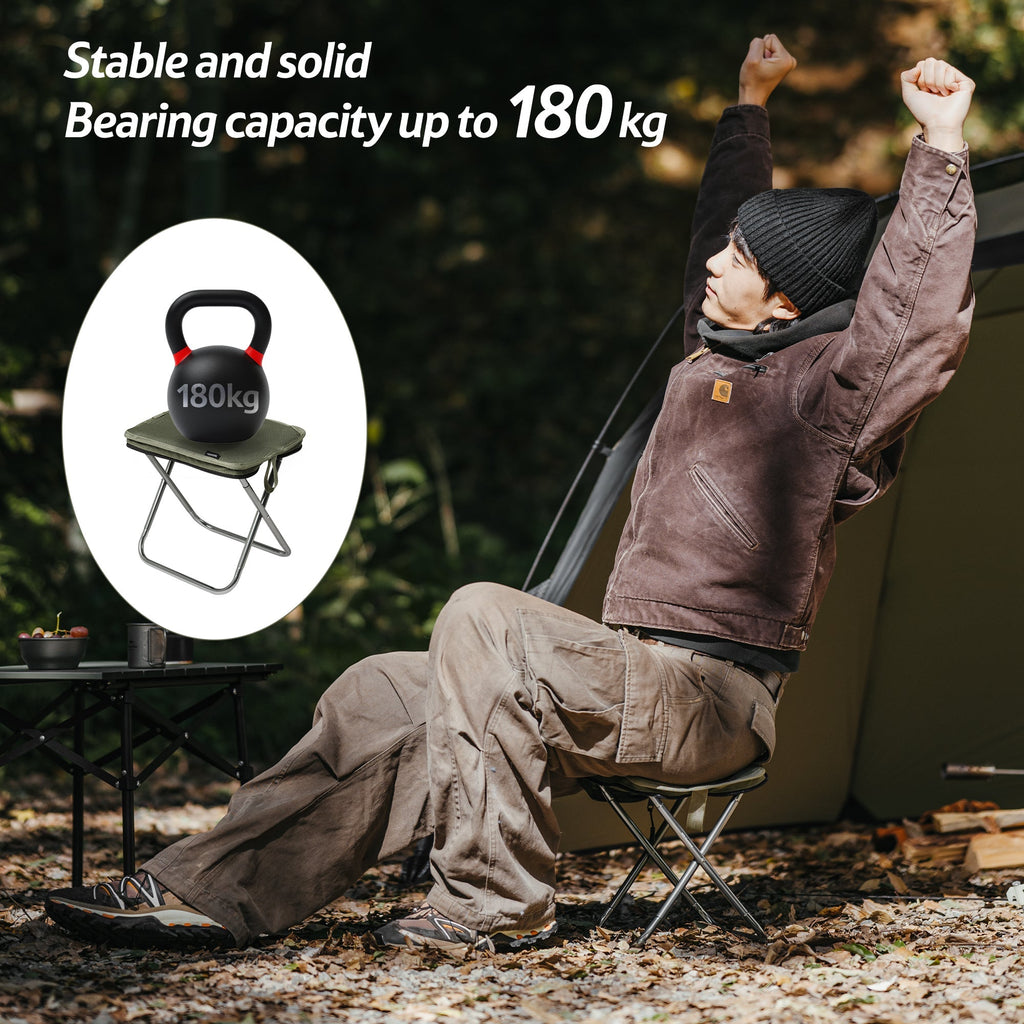 PeakLite™ XL01 Ultralight Folding Camping Stool