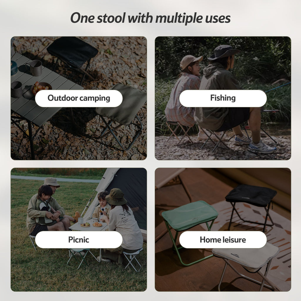 PeakLite™ XL01 Ultralight Folding Camping Stool