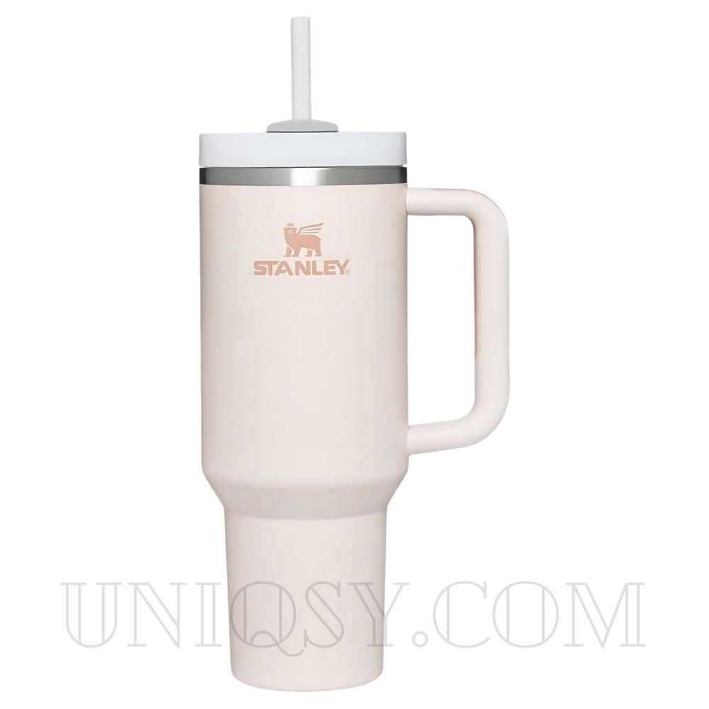 Pink Stanley 40 OZ Quencher Tumbler Cup