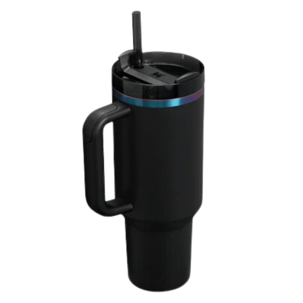 Stanley 40 OZ Quencher Tumbler - Black Chroma