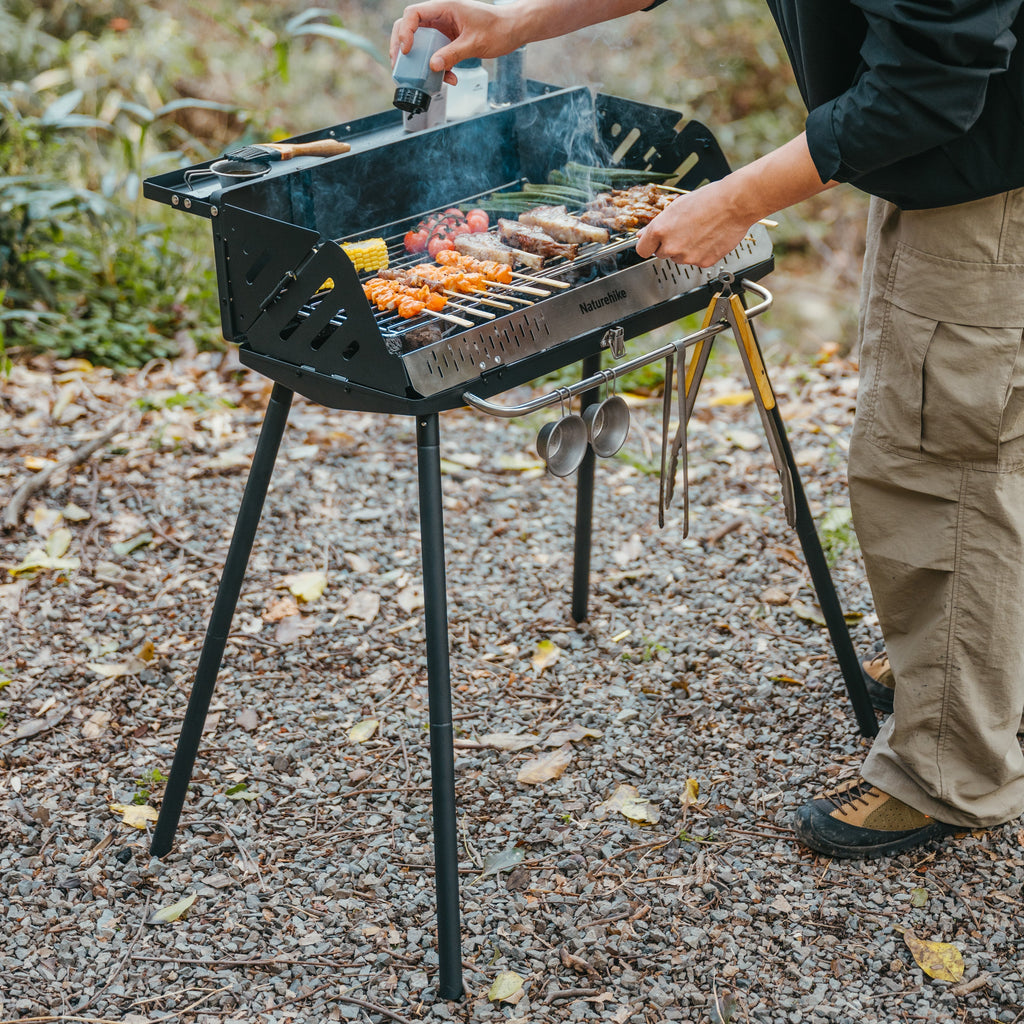 Naturehike Vertical Bbq Grill Black_With Storage Bag