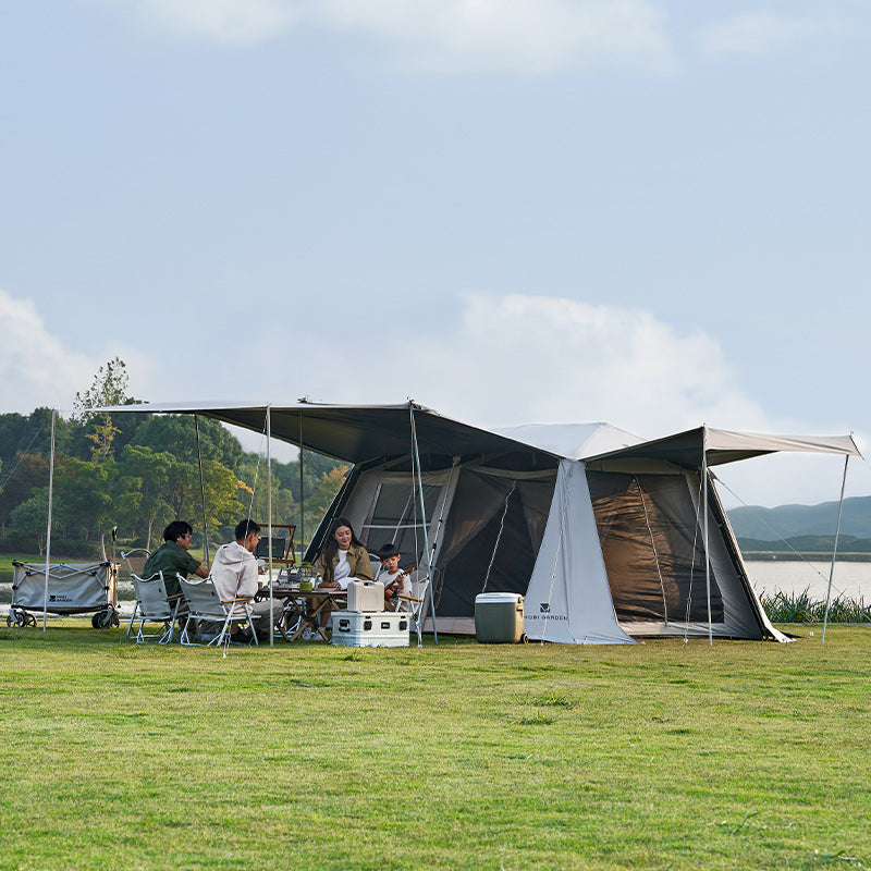 Mobi Garden Holiday Mountain Residence 10.9 Tent (Black Coated)