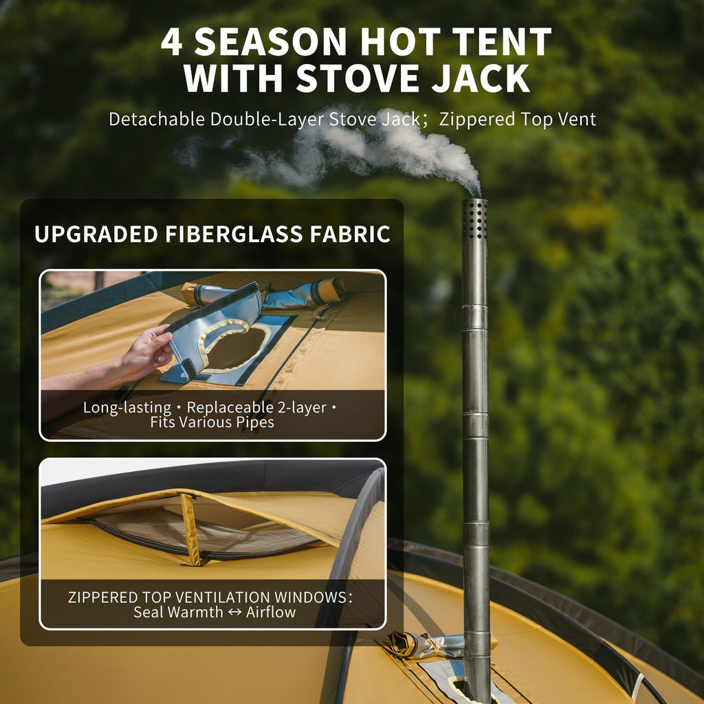 Dune™ 10.9 Pro 4-Person Hot Tent