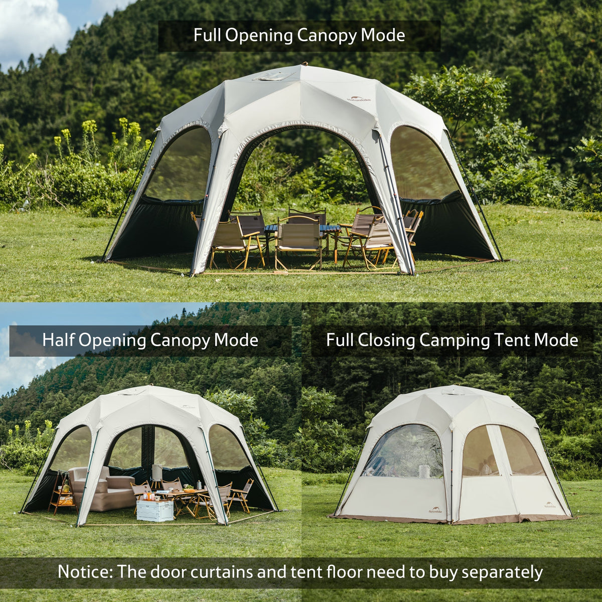 Cloud Boundar™ 6-sided Pop-Up Canopy Tent