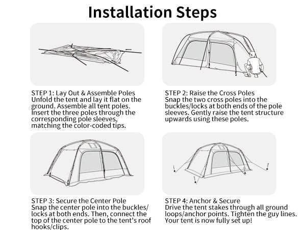 Dune™ 10.9 Pro 4-Person Hot Tent