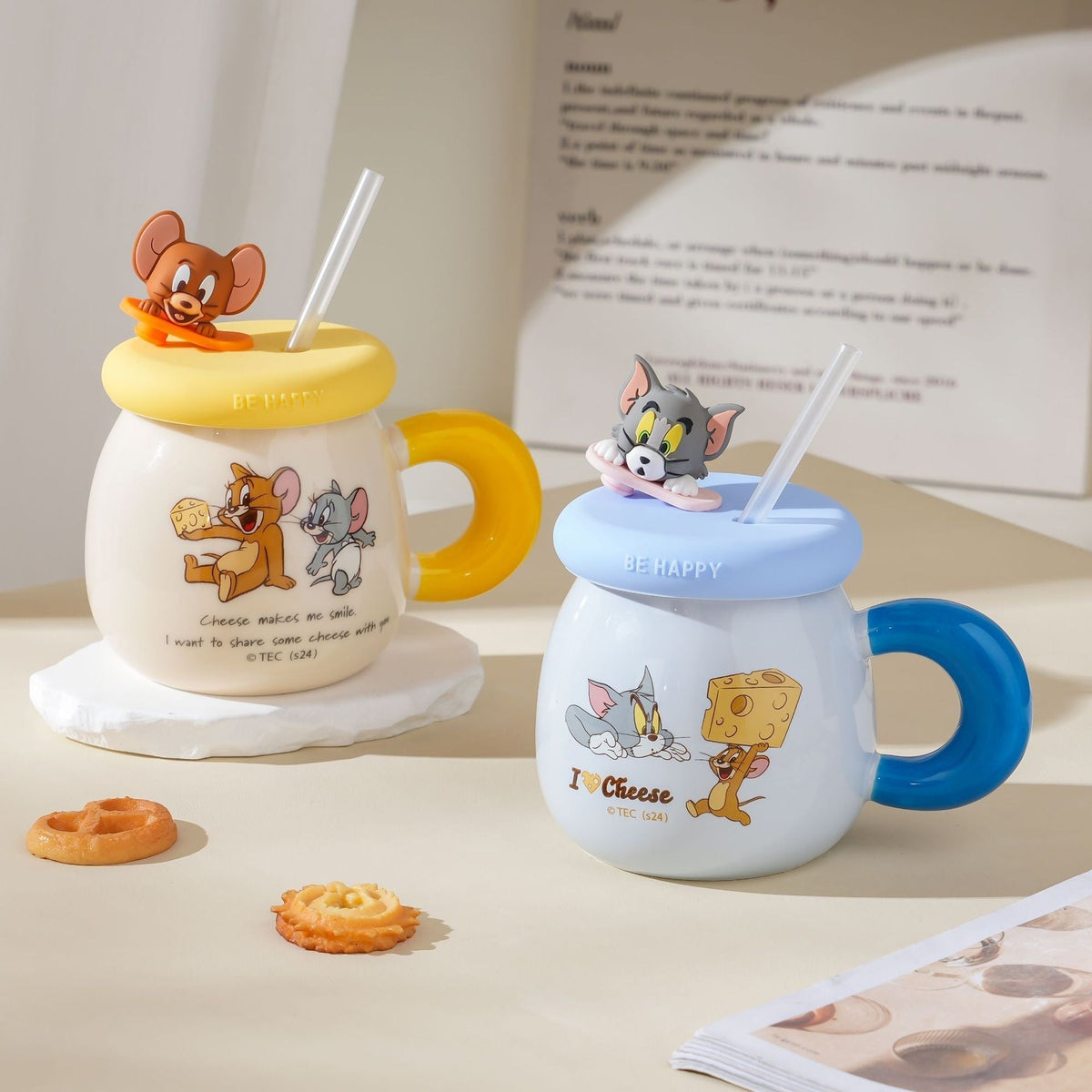 Tom & Jerry Cheesy Mischief Mug