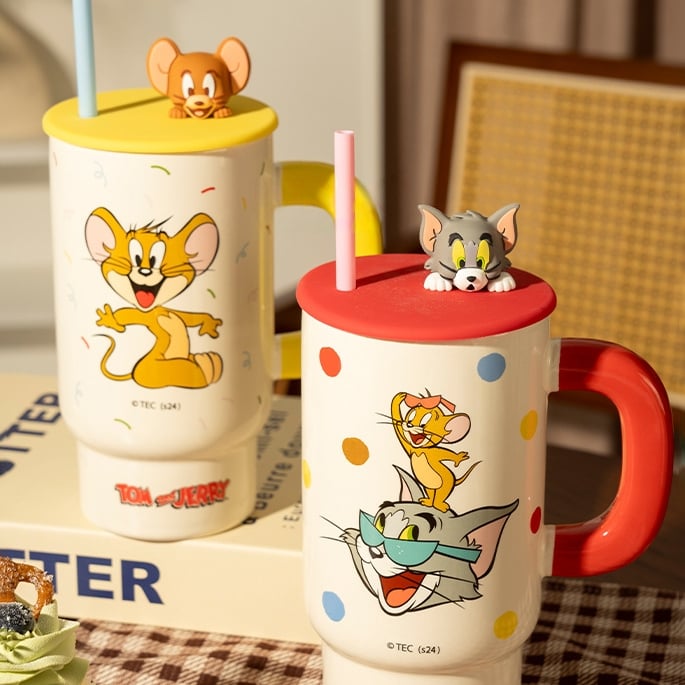 Tom & Jerry Sip ‘n’ Giggle Tumbler