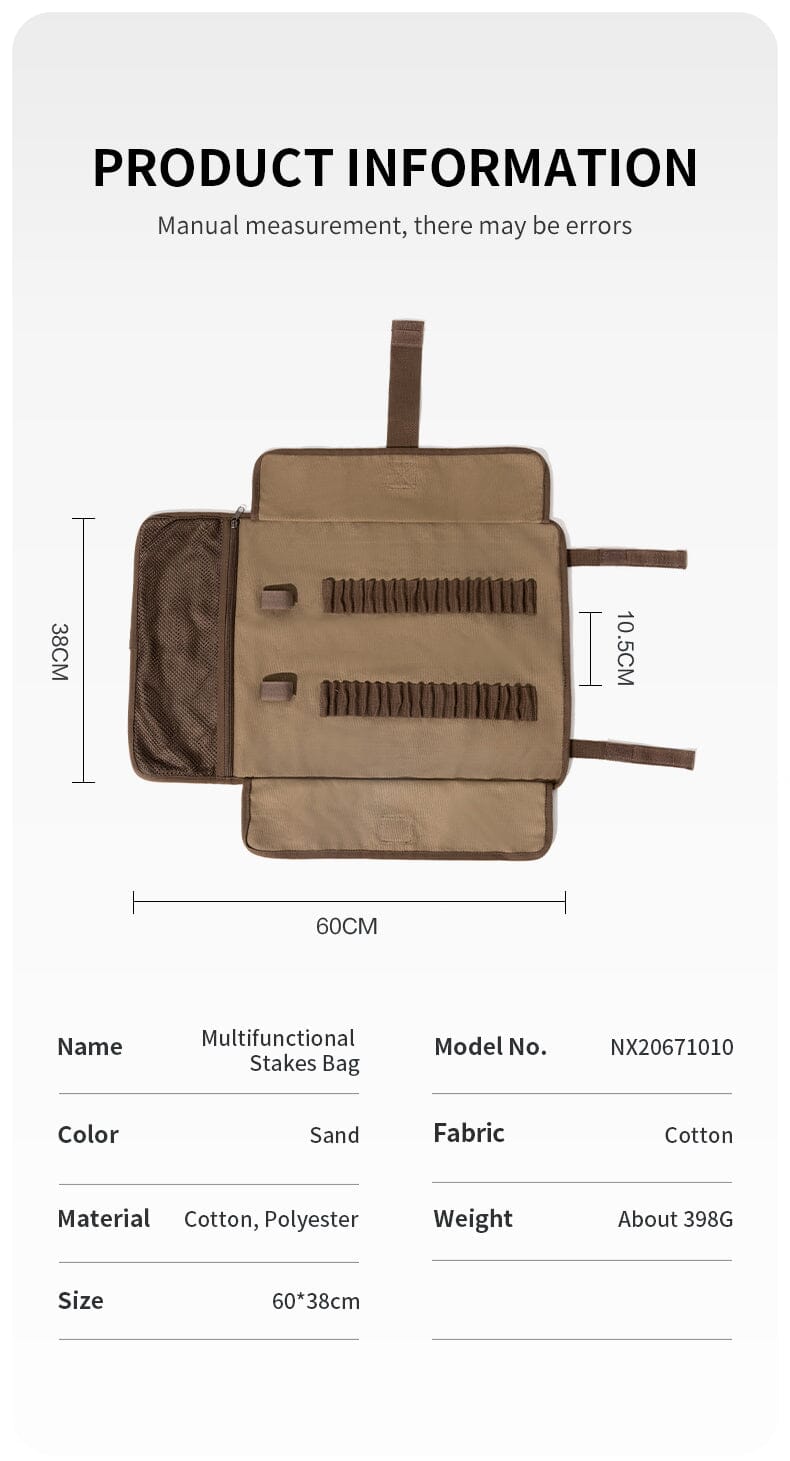 MOBI GARDEN Multifunctional Stakes Bag